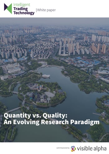 Quantity vs. Quality: An Evolving Research Paradigm white paper
